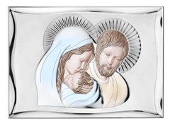 Ікона срібна Valenti Свята Родина (35 x 50 см) 81301.7LCOL