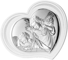 Икона серебряная Valenti Ангел-хранитель (8,5 x 10,5 см) 81298 2L