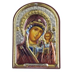 Ікона срібна Valenti Богородиця Казанська (4,5 x 6 см) 84121 0LCOL