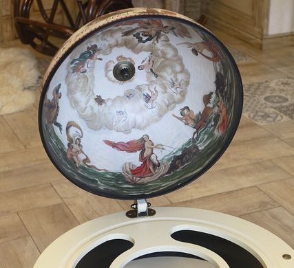 Глобус-бар підлоговий на 4 ніжки 42 см сфера, коричневий (50 x 50 x 90 см) 42003W