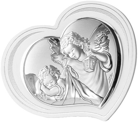 Ікона срібна Valenti Ангел-охоронець (8,5 x 10,5 см) 81298 2L