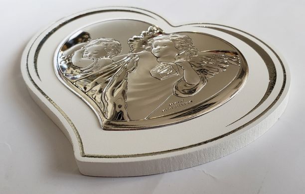 Ікона срібна Valenti Ангел-охоронець (8,5 x 10,5 см) 81298 2L