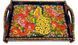 Піднос з петриківським розписом (42 x 32 x 9 см) VP0037
