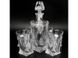 Набір для віскі з богемського скла Bohemia Квадро (7 предметів, 350/750 мл) 199-1036