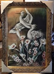 Гобеленовая картина "Цапля" (46 x 64 см) GB147