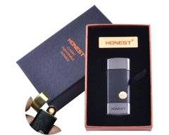 USB зажигалка в подарочной упаковке Honest (Спираль накаливания) XT-4979-2