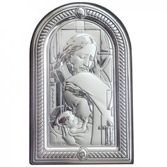 Икона серебряная Linea Argenti "Святое Семейство" (8,3 x 5,3 см) PD100.1