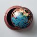 Шкатулка с росписью круглая (d-6 см, h-6 см) SK0541