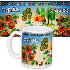Чашка з принтом "Україна" (330 мл) KR_UKR039
