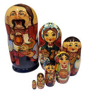 Матрьошка "Українець", 7 ляльок (h-21 см) MU092