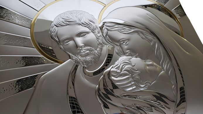 Икона серебряная Valenti Святое Семейство (35 x 50 см) 81259 7LORO