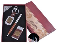 Подарунковий набір брелок, ручка, запальничка Jack Daniel's (Гостре полум'я) ST-5623B