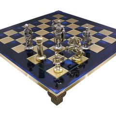 Шахматы "Римляне" синие Manopoulos (44 x 44 см) 088-1101S