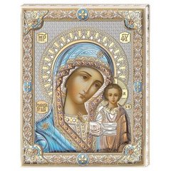 Ікона срібна Valenti Богородиця Казанська (16 x 20 см) 85302 4LCOL