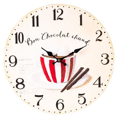 Часы "Горячий шоколад" (34 см) 011AL