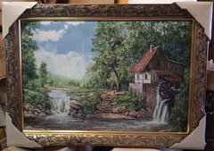 Гобеленовая картина "Водяная мельница" (46 x 64 см) GB150