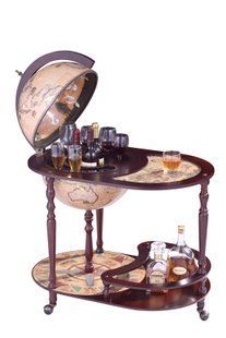 Глобус-бар со столиком 42 см сфера, Зодиак (81 х 51 х 91 см) 42004N