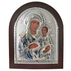 Ікона посріблена "Єрусалимської Божої Матері" (11 x 13 см) 466-1191