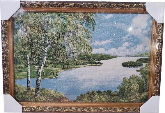 Гобеленовая картина "Река" (43 x 59 см) GB064