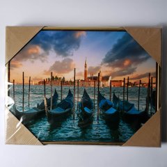 Картина-репродукція "Причал Венеции" (43 x 33 x 4 см) RP0153, 33 x 43, от 101 см и более