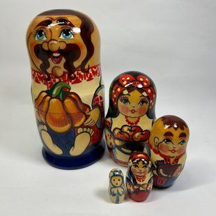 Матрьошка "Українець", 5 ляльок (h-12,5 см) MU127