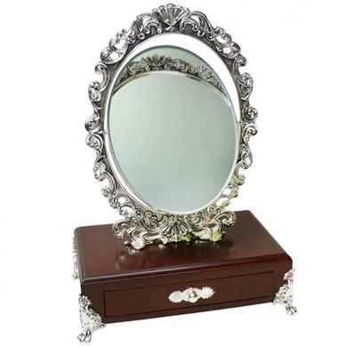 Зеркало с ящиком (18 х 24 х 34 см) 466-1124