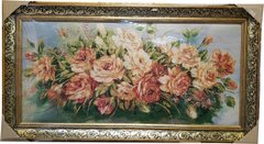Гобеленовая картина с люрексом "Цветы" (51 x 91 см) GB024