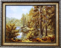 Картина із бурштину Природа (37 x 47 см) BK0007