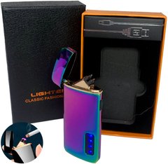 Електроімпульсна запальничка в подарунковій коробці Хамелеон Lighter HL-108 Colorful