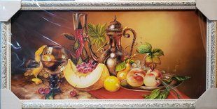 Картина-репродукция "Натюрморт" (38 x 75 см) RP0156