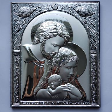 Икона серебряная Prince "Святое Семейство" (21 x 24,5 см) 515-188XM