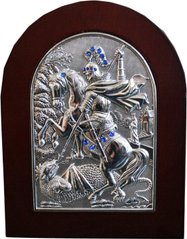 Икона "Георгий Победоносец" (21,5 x 16 x 1 см) 460-1260