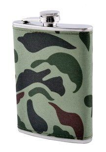 Фляга из пищевой нержавеющей стали Камуфляж (9oZ) MC-9