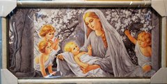 Репродукція ікона Богородиця з немовлям (38 x 75 см) RP0157