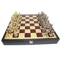 Шахматы "Мушкетеры" красные Manopoulos (40 x 40 см) 088-1207SK
