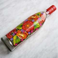 Бутылка с петриковской росписью (0,5 л) IS041