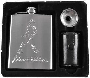 Подарочный набор с флягой и рюмками Johnnie Walker QK-166