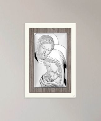 Ікона срібна Valenti Свята Родина (13 x 19 см) L240 3