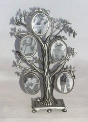 Фоторамка "Семейное дерево" на 5 фото (h-23 см) 037C