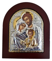 Икона посеребренная "Святое Семейство" (11 x 13 см) 466-8279