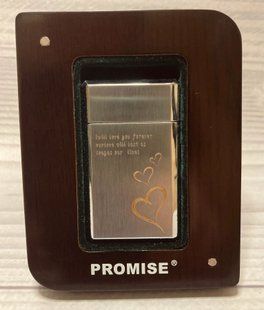 Запальничка в подарунковій коробці Promise (Турбо полум'я) BN201-FA01
