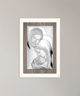 Ікона срібна Valenti Свята Родина (17 x 25 см) L240.4