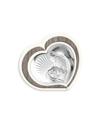 Ікона срібна Valenti Богоматір з Немовлям (18 x 20,5 см) L221 3