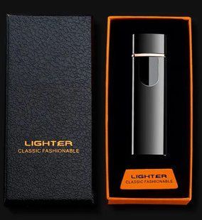 Сенсорна USB запальничка в подарунковій коробці LIGHTER HL-101-5