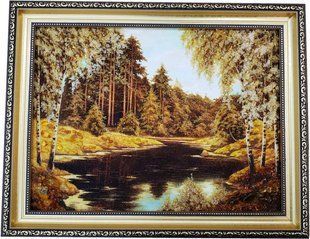 Картина із бурштину Природа (37 x 47 см) BK0001