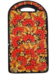 Доска с петриковской росписью (32 x 18 x 1,5 см) TR0528