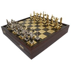 Шахматы "Посейдон" коричневые Manopoulos (39 x 39 см) 088-0403SK