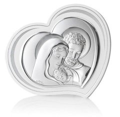 Икона серебряная Valenti Святое Семейство (8,5 x 11 см) 81296 2LBIORO