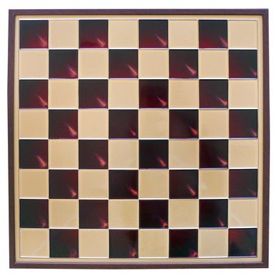 Шахматы "Посейдон" красные Manopoulos (47,5 x 47,5 см) 088-1905SK