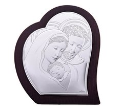 Икона серебряная Valenti Святое Семейство (15 x 17,5 см) 81330 2L 1